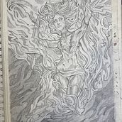 My project in Introduction to Tattooing course. Ilustração tradicional, Desenho de tatuagens e Ilustração botânica projeto de Josue Singh - 21.09.2021
