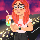 Mi Proyecto del curso: Creación de personajes femeninos estilo cartoon con Procreate Ein Projekt aus dem Bereich Traditionelle Illustration, Digitale Illustration und Digitale Zeichnung von Jhonny Vergara - 21.09.2021