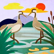 My project in Stylized Vector Illustration with Color and Character course. Een project van Traditionele illustratie, Grafisch ontwerp, Vectorillustratie y Digitale illustratie van Aneta Urbanik - 21.09.2021