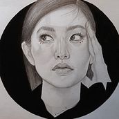 Mi Proyecto del curso: Retrato contemporáneo en grafito. Traditional illustration, Fine Arts, Sketching, Pencil Drawing, Drawing, Portrait Drawing, Realistic Drawing, Artistic Drawing, and Figure Drawing project by alonsoflavia1 - 09.21.2021