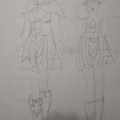 Mi Proyecto del curso: hada guerrea. Un proyecto de Ilustración tradicional, Diseño de personajes, Cómic, Dibujo a lápiz, Dibujo y Manga de Ignacio PR - 21.09.2021