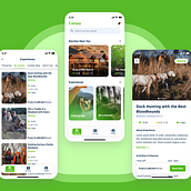 Mi Proyecto del curso: Campy. Un proyecto de UX / UI, Diseño mobile, Diseño digital y Diseño de apps de Duvan Carvajal - 21.09.2021