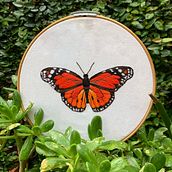 Mi Proyecto del curso: Técnicas de bordado realista. Bordado e Ilustração tradicional projeto de Denisse Guevara Espinosa - 19.09.2021