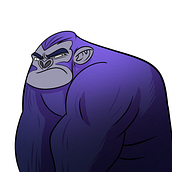 Kong. Un proyecto de Ilustración tradicional, Diseño de personajes, Diseño gráfico, Animación de personajes, Ilustración vectorial, Animación 2D, Concept Art, Pixel art, Diseño digital, Dibujo digital, Pintura digital, Sketchbook, Ilustración con tinta, Ilustración editorial, Matte Painting y Manga de Aslan Blks - 22.09.2021