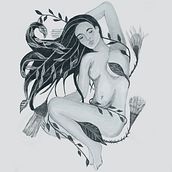 My project in Traditional Drawing Techniques with Procreate course. Traditional illustration, Drawing, Digital Illustration, Portrait Drawing, and Digital Drawing project by jentaylor - 09.22.2021