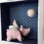 Meu projeto do curso: Feltragem com agulha: criação de personagens com lã e agulha. Artesanato, e Design de brinquedos projeto de Cibele Barzaghi Toloi - 22.09.2021