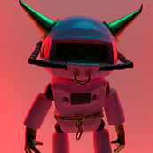 Mi Proyecto del curso: Diseño de personajes 3D en movimiento. 3D, Animation, Character Design, Photograph, Post-production, 3D Modeling, 3D Character Design, and 3D Design project by Milton Aréchiga - 08.24.2021