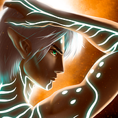 Final Project | Digital Fantasy Portraits . Traditional illustration, Drawing, Digital Illustration, Portrait Drawing, Digital Drawing, and Digital Painting project by Izabela Wilson - 10.09.2022