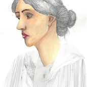 My project in Illustrated Portrait in Watercolor course. Traditional illustration, Fine Arts, Painting, Drawing, Watercolor Painting, Portrait Drawing, and Artistic Drawing project by katejohnson417 - 09.23.2021