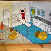 Mi Proyecto del curso: Sketchbook para explorar tu estilo de dibujo. Un proyecto de Ilustración tradicional, Bocetado, Creatividad, Dibujo, Pintura a la acuarela, Sketchbook y Pintura gouache de Inés Martín Manera - 23.09.2021