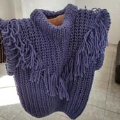 Chaleco Victoria. Un proyecto de Diseño de moda, Tejido, DIY, Crochet y Diseño textil de Vale Val - 27.04.2022