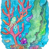 Il mio progetto del corso: Tecniche ad acquerello per illustrazioni da sogno. Projekt z dziedziny Trad, c, jna ilustracja,  R, sunek, Malowanie akwarelą, Ilustracja w i dawnicza użytkownika pavaconda - 23.09.2021