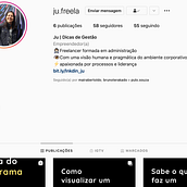 Meu projeto do curso: Construção de marca pessoal no Instagram Ein Projekt aus dem Bereich Marketing, Social Media, Digitales Marketing, Mobile Marketing, Instagram, Content-Marketing, Kommunikation und Marketing für Instagram von Juliana Lamberts - 23.09.2021