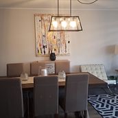 DECORACIÓN DE LIVING-COMEDOR . % Rosana Guajardo tarafından hazırlanan Tasarım projesi - 09.24.2021