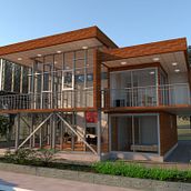 Mi Proyecto del curso: Diseño y modelado arquitectónico 3D con Revit. 3D, Architecture, Interior Architecture, 3D Modeling, Digital Architecture, and ArchVIZ project by Raúl Sender - 09.24.2021