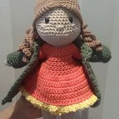 Meu projeto do curso: Amigurumi: design de roupa, cabelo e acessórios. Arts, Crafts, To, Design, Fiber Arts, Crochet, and Amigurumi project by lizciasca - 09.24.2021