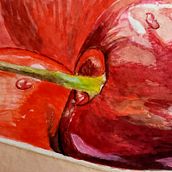 My first aquarel paintings with all the mistakes in it.. Un projet de Illustration traditionnelle de Marijke van Mourik - 25.09.2021