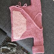 Mi Proyecto del curso: Tejido de punto para prendas infantiles. Fashion Design, DIY, Crochet, and Fiber Arts project by lfmunozor - 09.02.2021