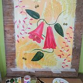 Mi Proyecto del curso: Pintura botánica con acrílico. Ilustração tradicional, Artes plásticas, Pintura, Pintura Acrílica e Ilustração botânica projeto de diego.esqb - 26.09.2021