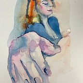 A moment to myself. Painting project by Donna Garner - 09.27.2021