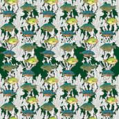 My project in Print Design with the Quincunx Technique course. Estampagem, Pattern Design e Ilustração tradicional projeto de Golly Peeters - 27.09.2021