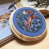 Meu projeto do curso: Bordado needle painting: recrie a beleza da vida selvagem. Embroider, and Traditional illustration project by Ericka Ferraz Mataveli - 09.27.2021