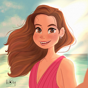 Il mio progetto del corso: Creazione di personaggi femminili in stile cartoon con Procreate. Traditional illustration, Digital Illustration, and Digital Drawing project by Roberta Tirelli - 09.27.2021