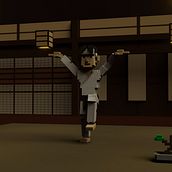 Mi Proyecto del curso: Introducción al voxel art para el diseño de personajes. 3D, Character Design, 3D Animation, 3D Modeling, and 3D Character Design project by Fabio Pis Alonso - 09.27.2021