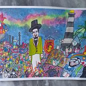 Pinturas em aquarela. Traditional illustration, Painting, Drawing, and Watercolor Painting project by Marcos Egito - 09.27.2021