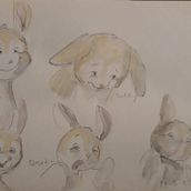 Mon projet du cours : Personnages animaux à l’aquarelle pour livres jeunesse. Un proyecto de Ilustración tradicional, Bellas Artes, Pintura, Dibujo, Pintura a la acuarela, Ilustración infantil y Narrativa de Donatella - 27.09.2021