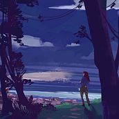 My project in Concept Art: Introduction to Set Design course. Un proyecto de Ilustración tradicional, Cine, vídeo, televisión, Animación, Ilustración digital, Videojuegos, Concept Art y Diseño de videojuegos de Emma - 24.09.2021