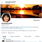 Mi Proyecto del curso Escritura de hilos de ficción para Twitter: Cassandra Puff y el algoritmo PWD. Writing, Social Media, Stor, telling, Narrative, Digital Marketing, and Content Marketing project by Eva Drake - 09.28.2021