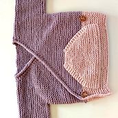 Mi Proyecto del curso: Tejido de punto para prendas infantiles. Un progetto di Fashion design, Fiber Art, DIY e Uncinetto di Lola Martín - 27.09.2021