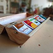 Caja de Té Hexagonal. Un proyecto de Diseño y creación de muebles					 de Hernan Uran - 28.09.2021