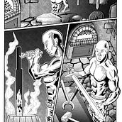 Meu projeto do curso: Técnicas de arte-final para quadrinhos e ilustração. Traditional illustration, Fine Arts, Painting, Comic & Ink Illustration project by Bernardo Pulgatti - 09.28.2021