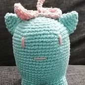 Mi Proyecto del curso: Amigurumi: creación de personajes con ganchillo. Un proyecto de Artesanía, Diseño de juguetes, Tejido, Crochet y Amigurumi de Erika Rubi Sarao luna - 28.09.2021