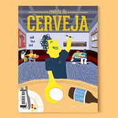 Selected covers for Revista da Cerveja (brazilian beer magazine) 2019-2021. Projekt z dziedziny Trad, c, jna ilustracja, Grafika ed, torska, Ilustracja c i frowa użytkownika Iuri Lang Meira - 29.09.2021