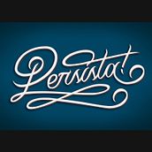 Persista! - Projeto do Curso: Os Segredos Dourados do Lettering. Een project van  Belettering,  H y lettering van Gustavo de Souza Palermo - 29.09.2021