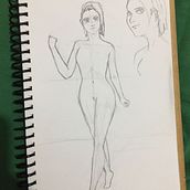 Mi Proyecto del curso: Dibujo anatómico para principiantes. Un proyecto de Bellas Artes, Bocetado, Dibujo a lápiz, Dibujo, Dibujo realista y Dibujo anatómico de Maricruz Robles - 29.09.2021