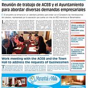 ACEB Informa, Periódico Empresarial. Un progetto di Fotografia, Scrittura, Content marketing e Design editoriale di Mari Carmen Jaime Marmolejo - 29.09.2021