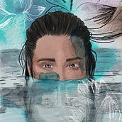 Meine erste Illustration  . % Katrin Hess tarafından hazırlanan Geleneksel illüstras, on, Ve Tasarım projesi - 09.28.2021