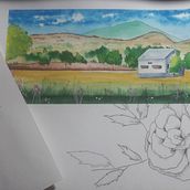 Meu projeto do curso: Caderno de viagem em aquarela. Traditional illustration, Watercolor Painting, Architectural Illustration, and Sketchbook project by marcelaburatto - 09.29.2021
