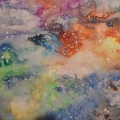 Mi Proyecto del curso: Técnicas modernas de acuarela. Traditional illustration, Fine Arts, Painting, and Watercolor Painting project by Aylen Cortez Diaz - 09.29.2021