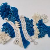 My project in Embroidered Tapestry Creation course. Embroider, and Decoration project by danusiakrasucka - 09.28.2021