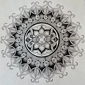 My project in The Art of Mandala Drawing: Create Geometric Patterns course . Desen & Ilustrație cu cerneală de morriganla - 09.28.2021