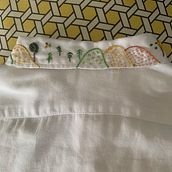 Mi Proyecto del curso: Técnicas básicas de bordado: puntadas, composiciones y gamas cromáticas. Accessor, Design, Costume Design, Embroider, and Color Theor project by Rosa Hernando Gómez - 09.30.2021