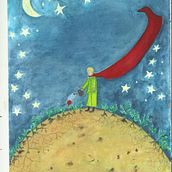 Meu projeto do curso: Ilustração infantil com aquarela. Traditional illustration, Fine Arts, Painting, Drawing, Watercolor Painting, and Children's Illustration project by patriciarte - 09.30.2021