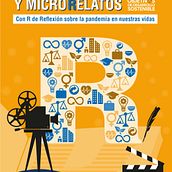 Cartel para Concurso de Cortos y Microrelatos. Poster Design, and Design project by Noelia Fernández Ochoa - 09.30.2021