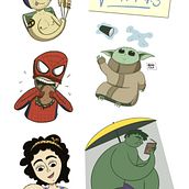 Proyectos personales. Un proyecto de Ilustración tradicional, Ilustración digital, Dibujo, Dibujo digital y Diseño de personajes de Julián Raia - 30.09.2021