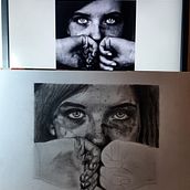 Mi Proyecto del curso: Retrato realista con lápiz de grafito. Traditional illustration, Fine Arts, Sketching, Pencil Drawing, Drawing, Portrait Drawing, Realistic Drawing, Artistic Drawing, and Figure Drawing project by Erick Paredes Videira - 09.30.2021